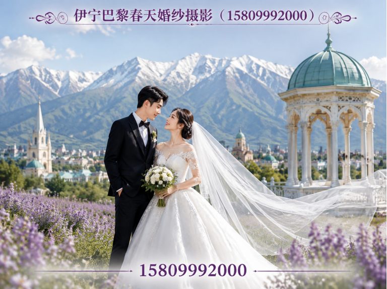 巩留县赛里木湖婚纱照展示图